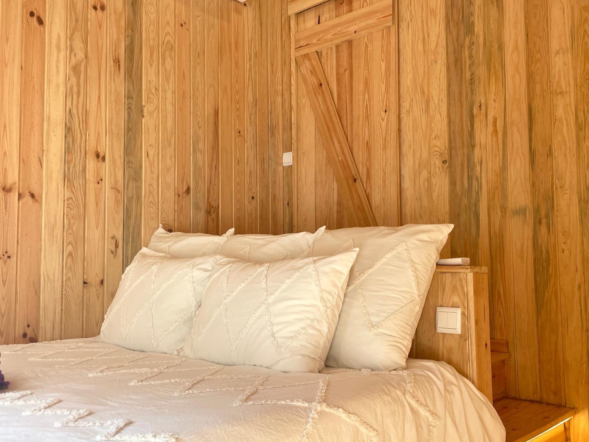 Nativo Natureza Pink Wood Cabin Cela  Extérieur photo