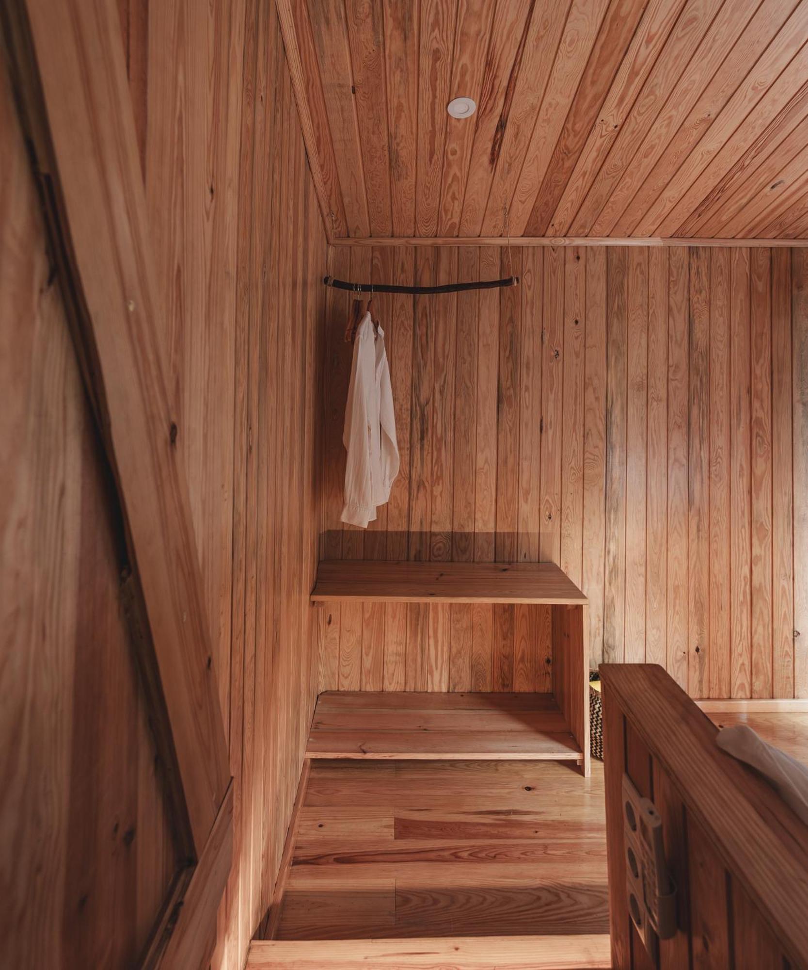 Nativo Natureza Pink Wood Cabin Cela  Extérieur photo